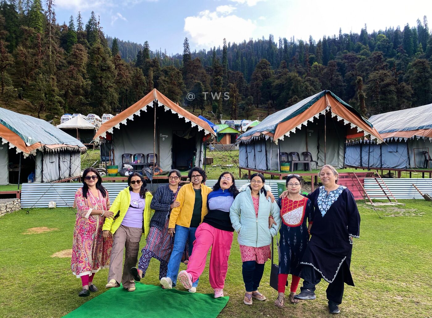 Chopta camp in Uttarakhand